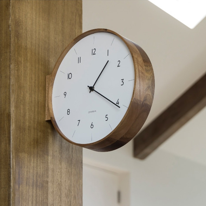 Arno 両面時計 ブラウン・スイープムーブメント