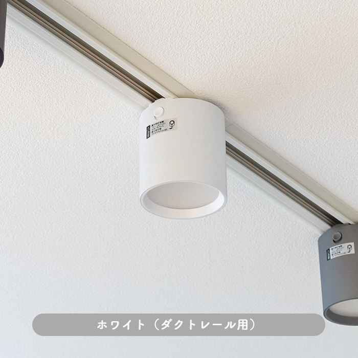光色切替型ダウンライト ダクトレール用・100W相当｜ホワイト