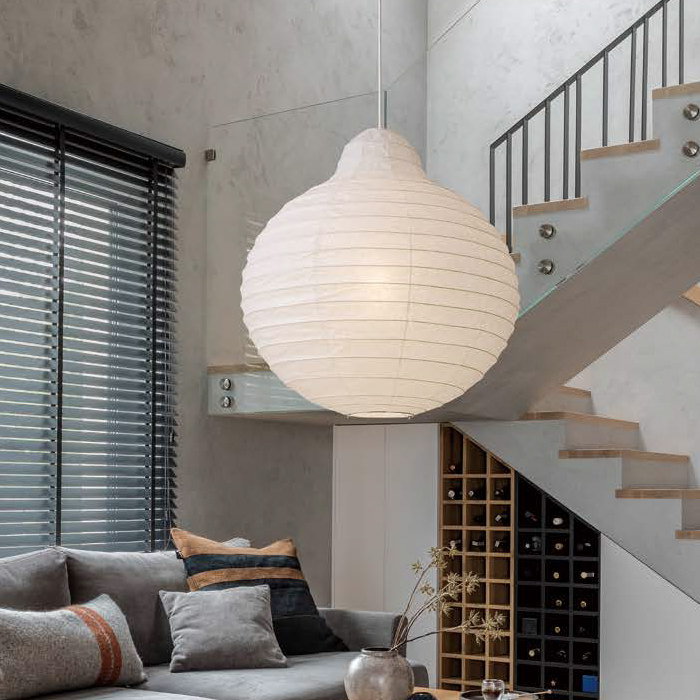 RAI-S Φ400 ペンダントライト｜美濃和紙