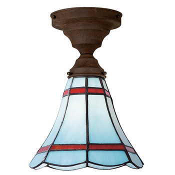 MARIBU-BL ステンドグラス・シーリングライト | 各2色・簡単取付