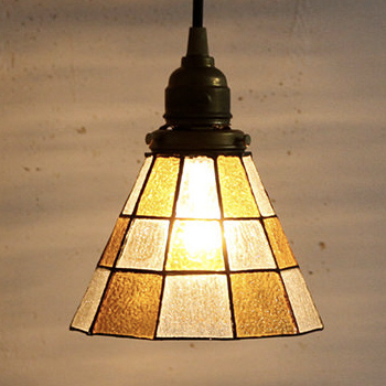 ペンダントライト ステンドグラス【Checker】