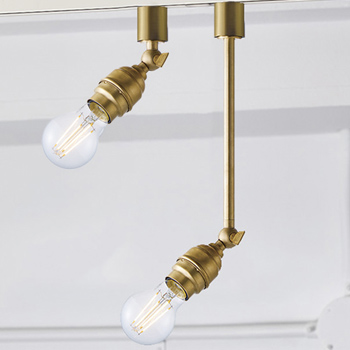 Brass E26口金 スポットライト・ダクトレール用 | 全2種