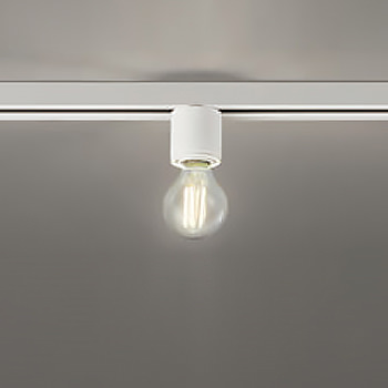 LUMA Cylinder・フィラメント ダクトレール用｜オフホワイト