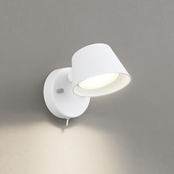 キッチンスポットライト 手元スイッチ・電球色 60W相当｜ホワイト