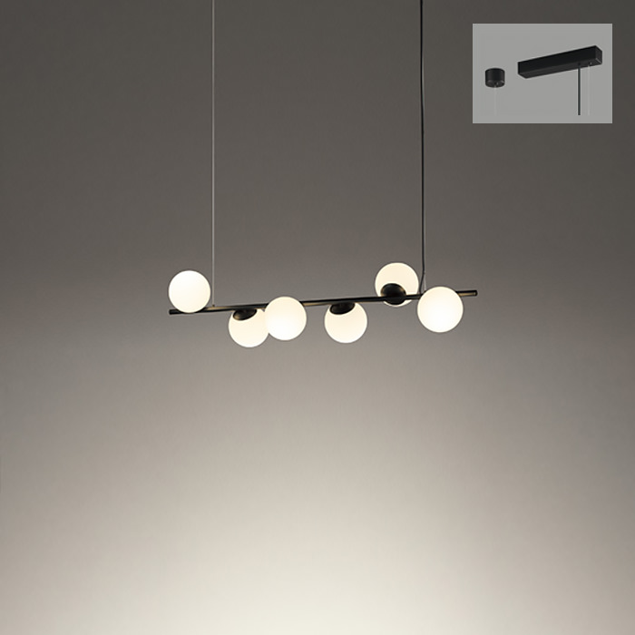 Lunar Line-6  Matte Black 6灯｜Bluetooth