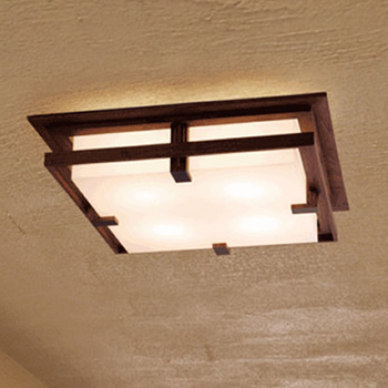 ROBIE シーリングライト・ウォールナット | フランク・ロイド・ライト