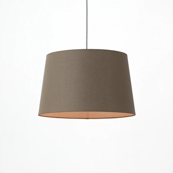 Espresso fabric ペンダントライト｜ブラウン