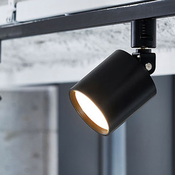 光色切替 LEDスポットライト100W相当・ブラック｜ダクトレール用