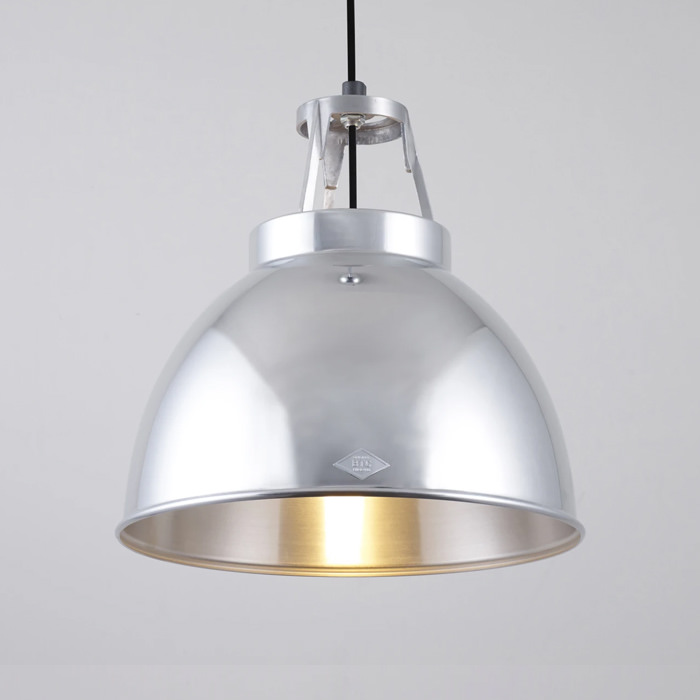 Titan Size-1 ペンダントライト・シルバー| Original BTC