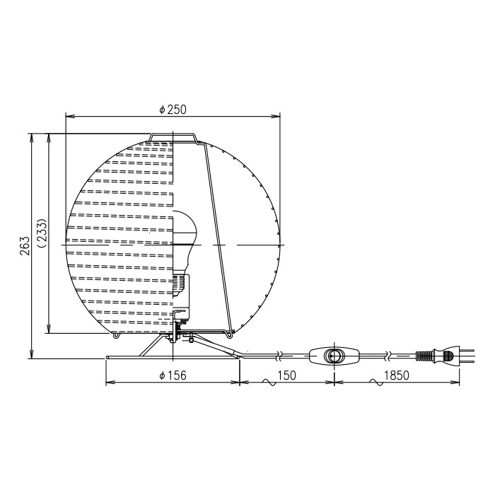 Zen-ver.5 提灯スタンドランプ｜40W相当