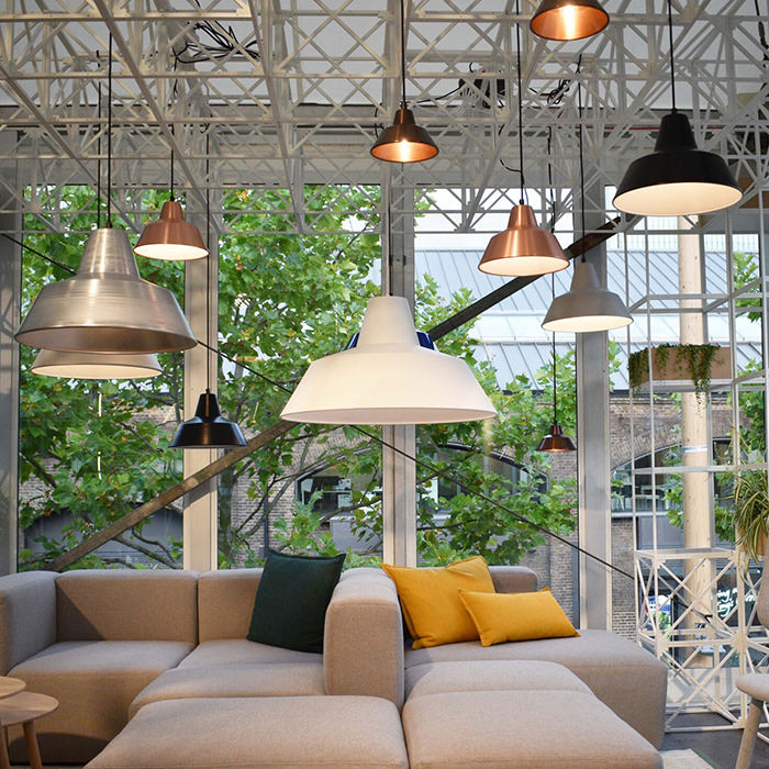 The work shop lamp 50cm・Extra Large | ホワイト [生産終了]