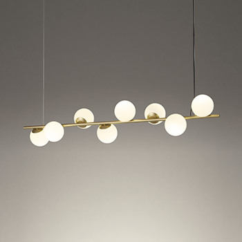 Lunar Line-8  Satin Gold 8灯｜Bluetooth