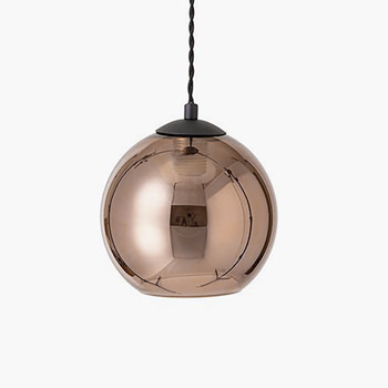 MIRROR1 Φ200 ペンダントライト｜ミラーコッパー