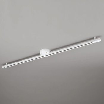 簡易取付ダクトレール 1605mm スライド機能｜オフホワイト