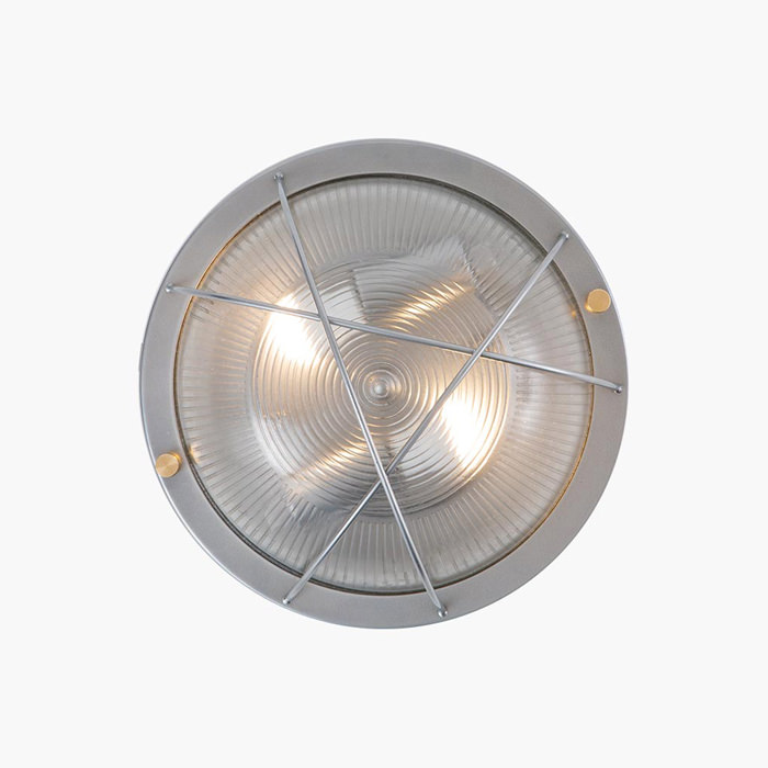 PORT ブラケットライト・80W相当・天井壁面兼用｜シルバー