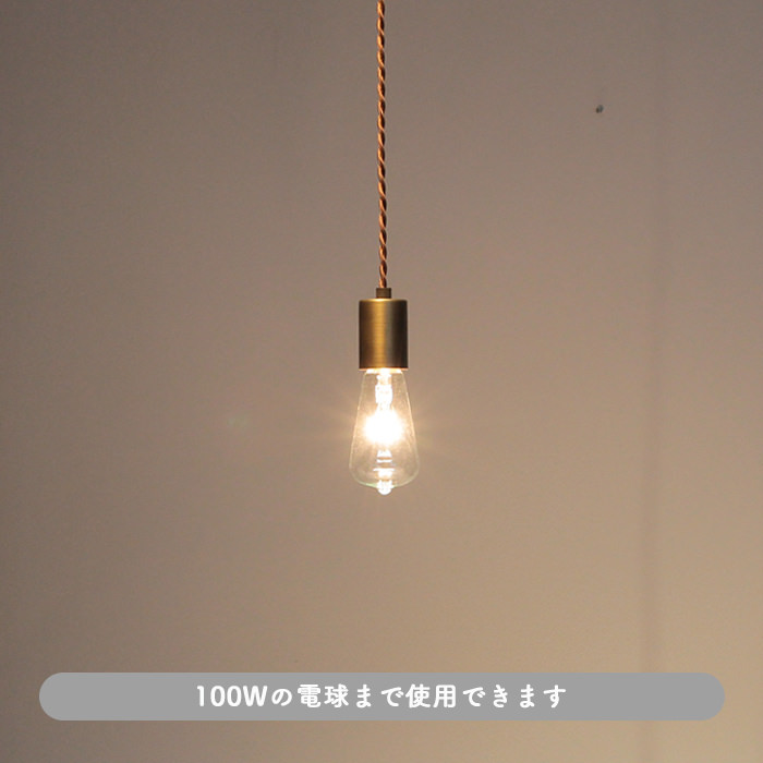 BRASS ペンダントライト・ダクトレール用