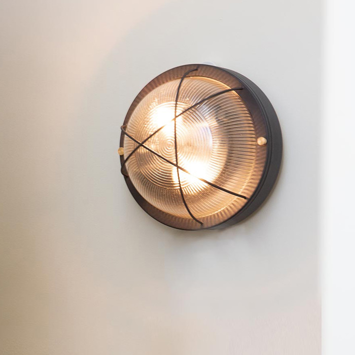 PORT ブラケットライト・80W相当・天井壁面兼用｜ブラック