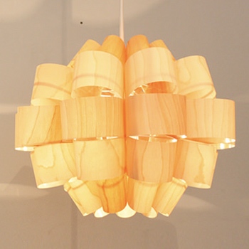 Don2-wood ペンダントライト・照明作家 谷俊幸