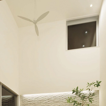 インテリアファン｜Φ1200・傾斜32°対応・リモコン・ホワイト