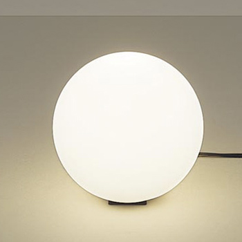 Sphere スタンドライト ブラック Sサイズ｜乳白アクリル球体