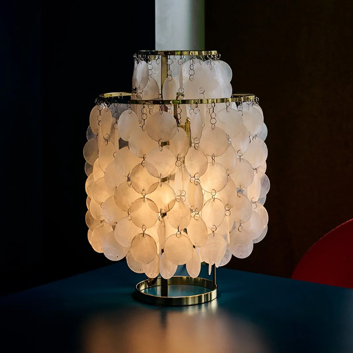FUN SHELL TABLE LAMP・2TM・BRASS｜VERPAN