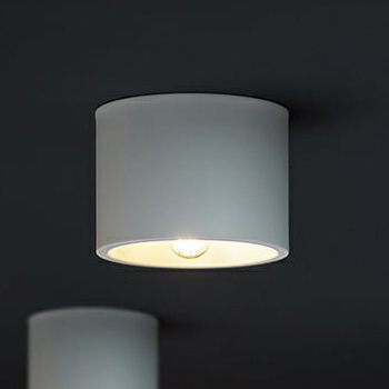 簡単取付 ダウンシーリングライト 25W 電球色｜全4色