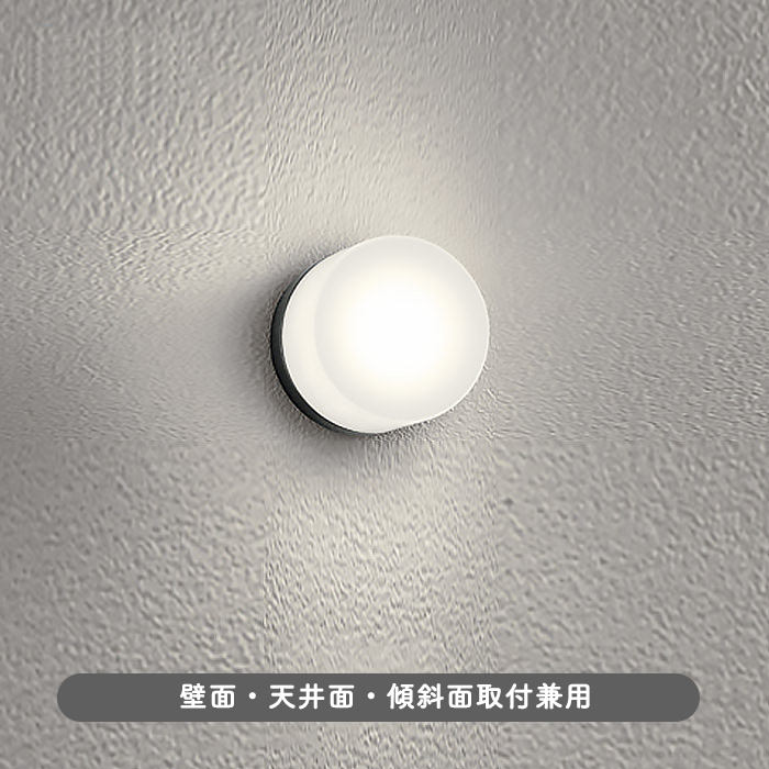 バスルームライト Φ125mm・60W相当｜ブラック