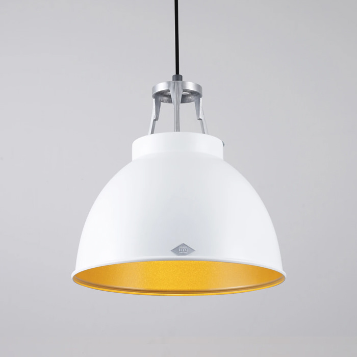 Titan Size-1 ペンダントライト・ホワイト/ゴールド | Original BTC