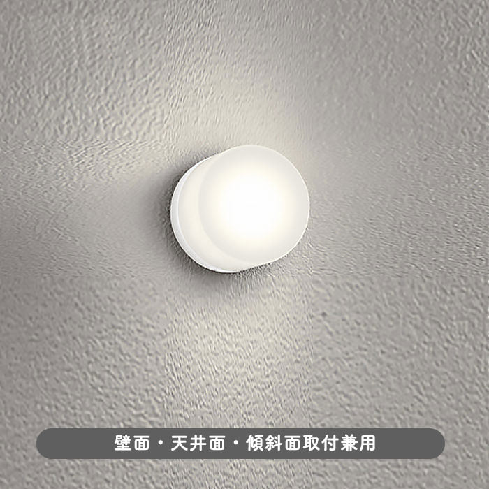 バスルームライト Φ125mm・60W相当｜オフホワイト