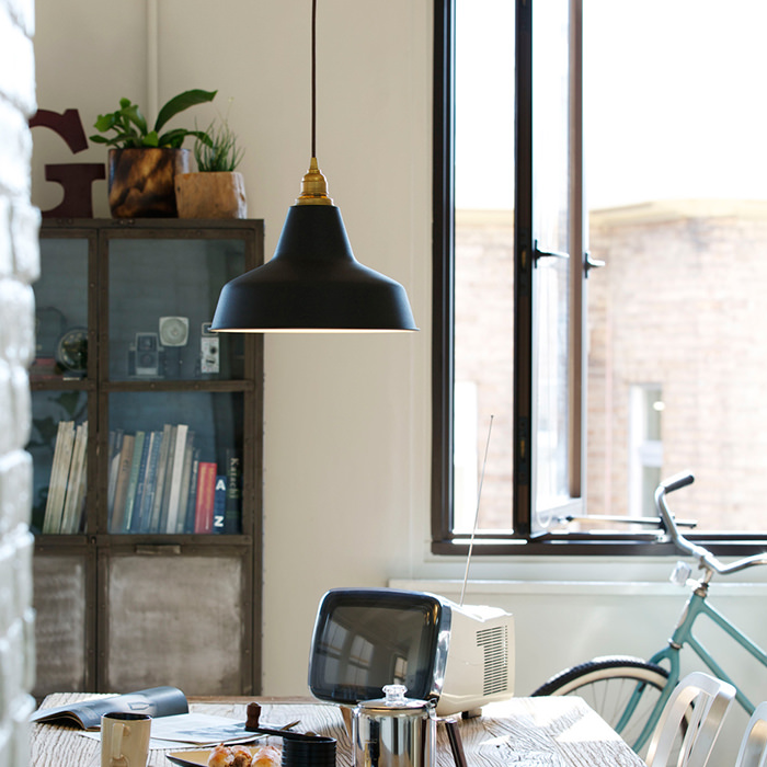 Retro-cafe pendant | ブラック