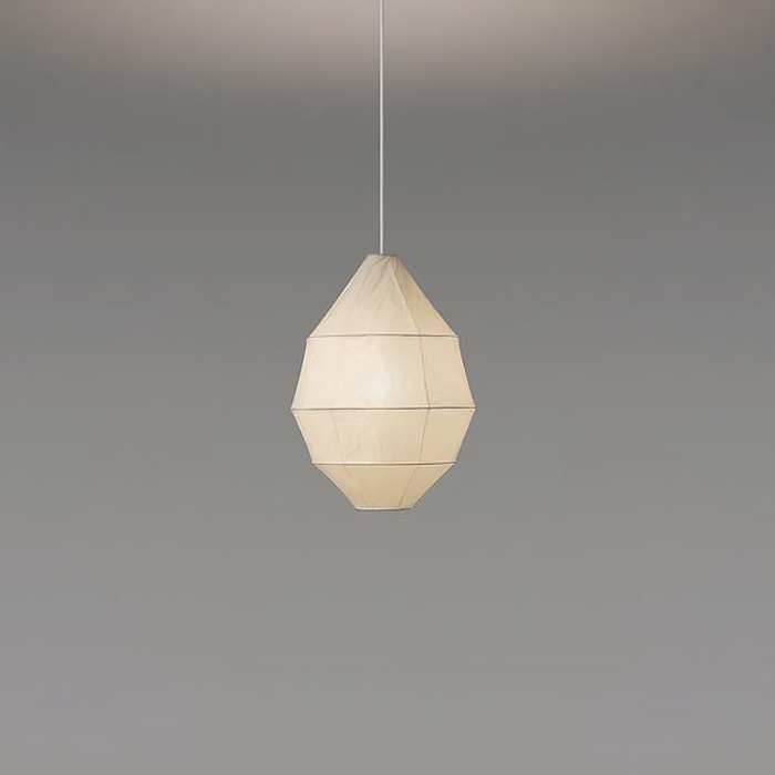 SUI-S Φ340 ペンダントライト 美濃和紙｜滴型