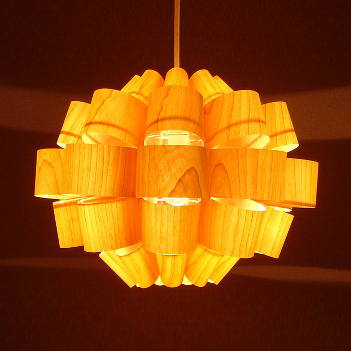 Don2-wood ペンダントライト・照明作家 谷俊幸