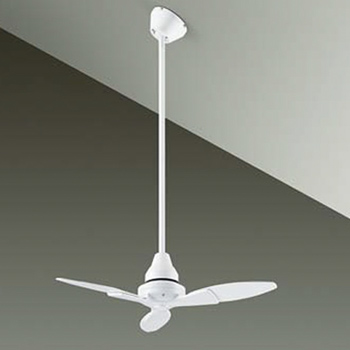 インテリアファン｜Φ800・傾斜32°対応・リモコン・ホワイト