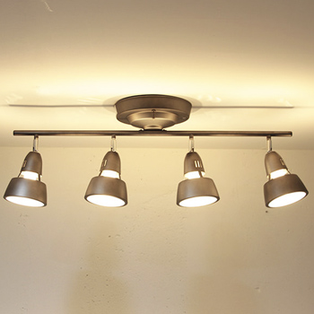 リモコン式 シーリングスポットライト・10~12畳 ビンテージメタル