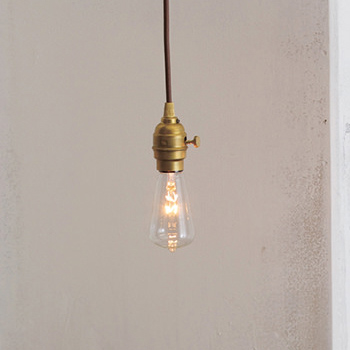 小型ペンダントライト・真鍮【Laiton】