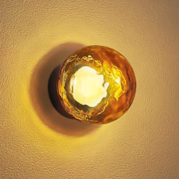 ポーチライト セピア色・アクリル｜60W・電球色