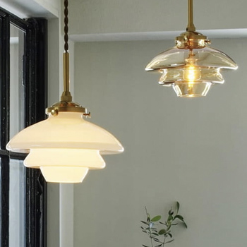 ペンダントライト ガラス | 全2色【Linne】