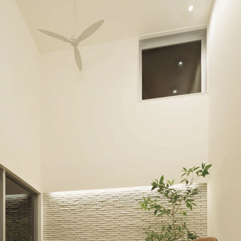 インテリアファン｜Φ1200・傾斜32°対応・リモコン・ホワイト