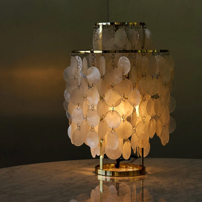 FUN SHELL TABLE LAMP・2TM・BRASS｜VERPAN
