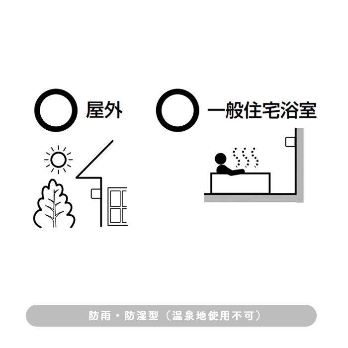 ポーチライト クリア・アクリル｜60W・電球色