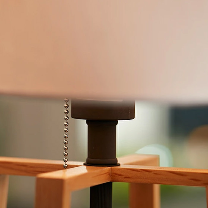 596 テーブルライト 60W 北欧・バーチ無垢材｜全2色