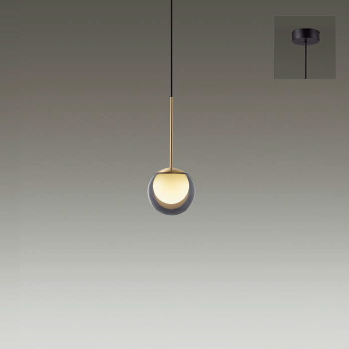 MORE STYLE Φ120・ペンダントライト｜スモークガラス