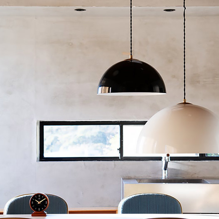 Φ350 ペンダントライト・モダンレトロ｜ホワイト