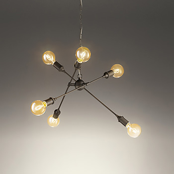 STEAMPUNK 6灯ペンダントライト