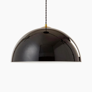 Φ500 ペンダントライト・モダンレトロ｜ブラック