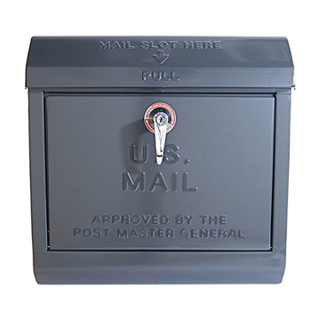 US Mail box・ダークグレー | ロゴ付き [生産終了]