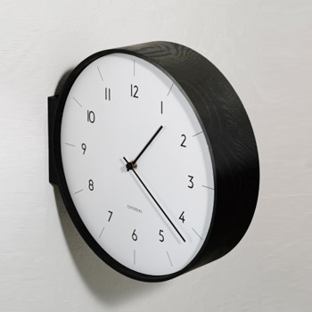 Arno 両面時計 ブラック・スイープムーブメント