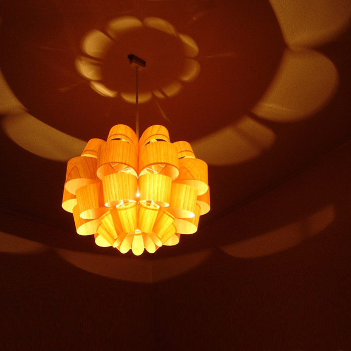 Don2-wood ペンダントライト・照明作家 谷俊幸