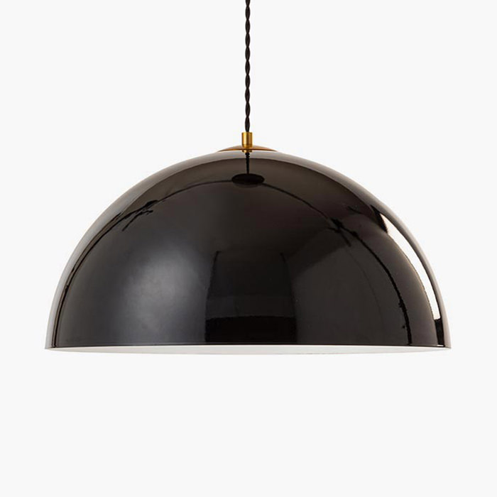 Φ500 ペンダントライト・モダンレトロ｜ブラック