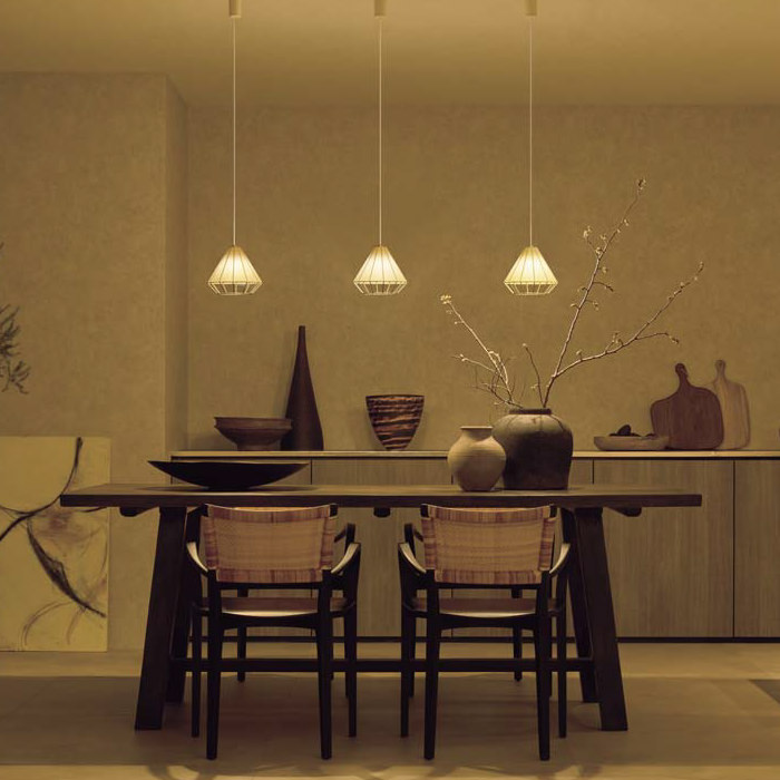 YUI ペンダントライト 60W相当・和紙｜ダクトレール用